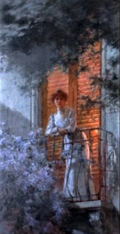 Edoardo Tofano-15-Dove il cuor chiama - Pinacoteca Civica, Ascoli Piceno